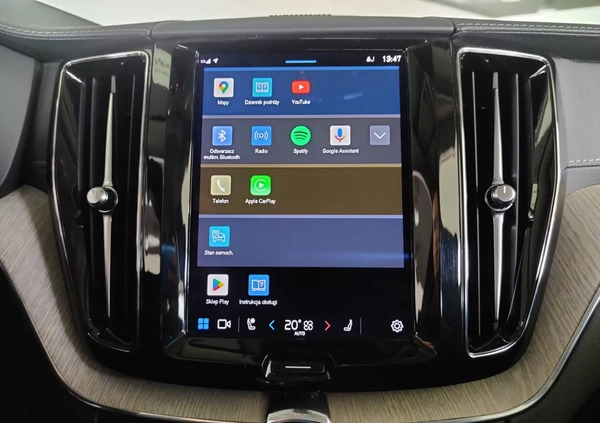 Volvo XC 60 cena 179900 przebieg: 126000, rok produkcji 2022 z Suwałki małe 92